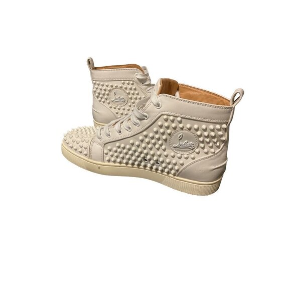 Spike High Top White Sneakers Replicas sz. 43 (EU)  10 (US) - Picture 1 of 9